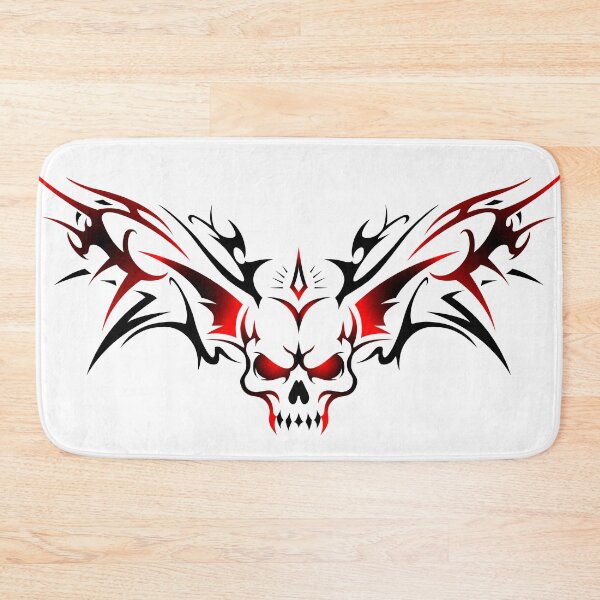 Item preview, Metal skull with wings. Tribal cybergoth designed and sold by Tribalgothss.