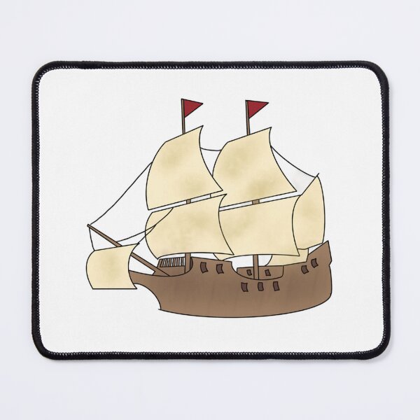 Item preview, Vintage Sailing Ship Nautical Illustration designed and sold by DailyDoodlesBySumbul.