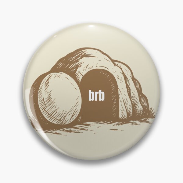 Item preview, BRB designed and sold by RedLetterArtTN.