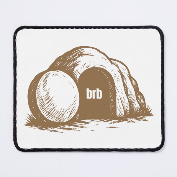 Item preview, BRB designed and sold by RedLetterArtTN.