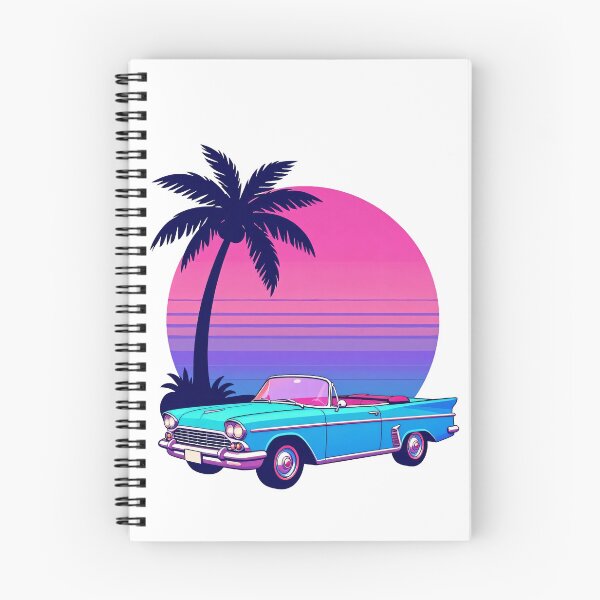 Item preview, Vaporwave Sunset Drive – 80s Palm Tree & Convertible Car Retro Art designed and sold by WelSol.