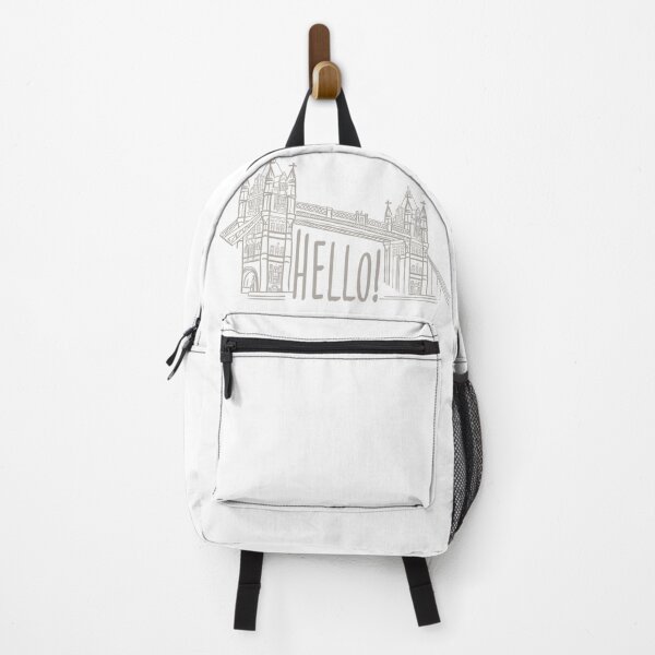 Item preview, Hello London Tower Bridge Sketch Design designed and sold by DailyDoodlesBySumbul.