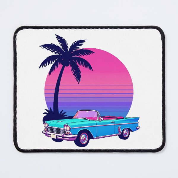 Item preview, Vaporwave Sunset Drive – 80s Palm Tree & Convertible Car Retro Art designed and sold by WelSol.