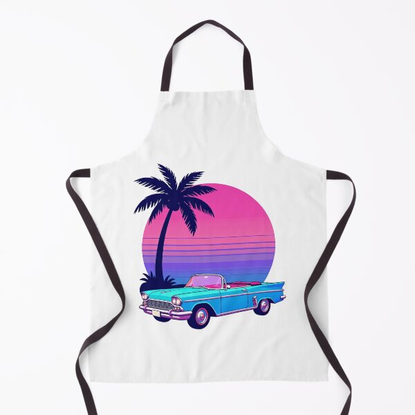 Item preview, Vaporwave Sunset Drive – 80s Palm Tree & Convertible Car Retro Art designed and sold by WelSol.