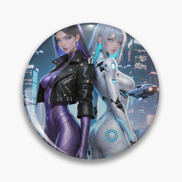 Item preview, Twin cyborg sisters designed and sold by Ashraf774.