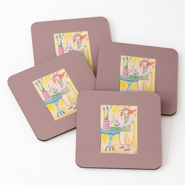 Item preview, Woman holding flower vase at home designed and sold by Dibateam.