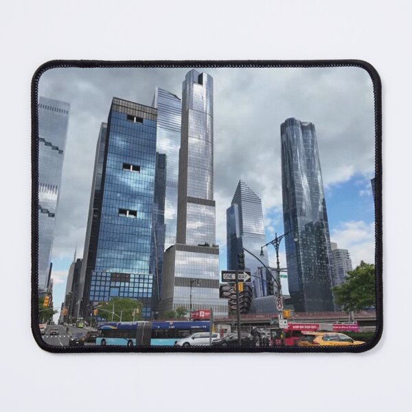 Item preview, Hudson Yard on a cloudy day designed and sold by NYConlineStore.