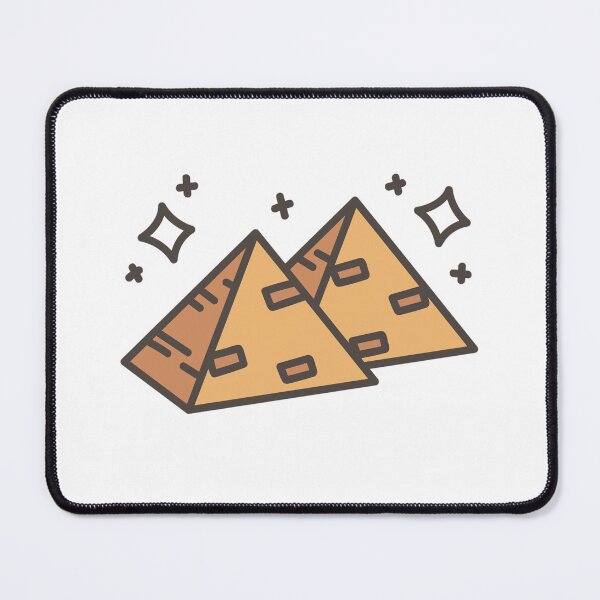Item preview, Ancient Egyptian Pyramids Minimalist Illustration designed and sold by DailyDoodlesBySumbul.