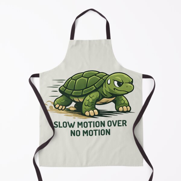 Item preview, Slow Motion Over No Motion – Motivational Turtle Design designed and sold by Coaster Culture Industries.