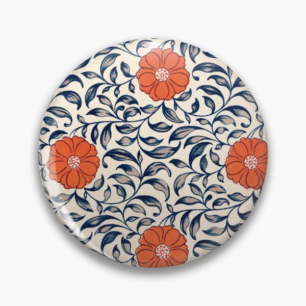 Item preview, FLORAL WHITE & ORANGE  PEDALS designed and sold by THE GOOD FIND.