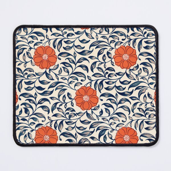 Item preview, FLORAL WHITE & ORANGE PEDALS designed and sold by THE GOOD FIND.