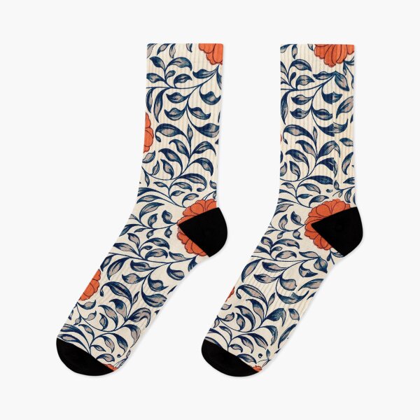 Item preview, FLORAL WHITE & ORANGE  PEDALS designed and sold by THE GOOD FIND.