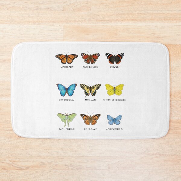 Item preview, La Grande Collection des Papillons - Guide d'Identification Vintage (Poster T-Shirt) designed and sold by NinaCreator.