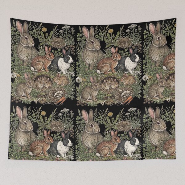 Item preview, Rabbit family designed and sold by snoWorkshop.