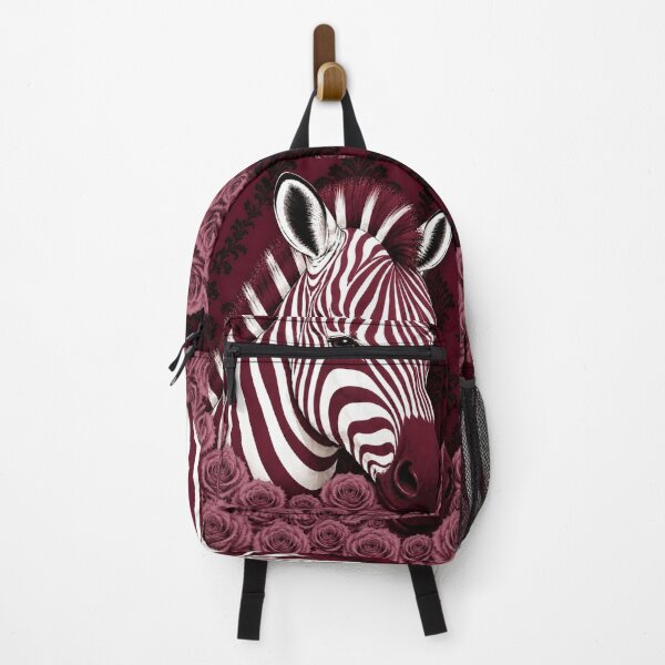 Item preview, Burgundy Zebra, Mauve Roses & Baroque designed and sold by DesignsByPrnces.