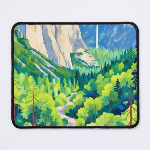 Item preview, Yosemite After David Hockney designed and sold by Vicky Brago-Mitchell®.
