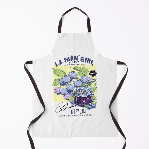 Item preview, Blueberry Jam Farm Girl | Sweet Summer Market Vintage Graphic designed and sold by SweetTeezPrints.