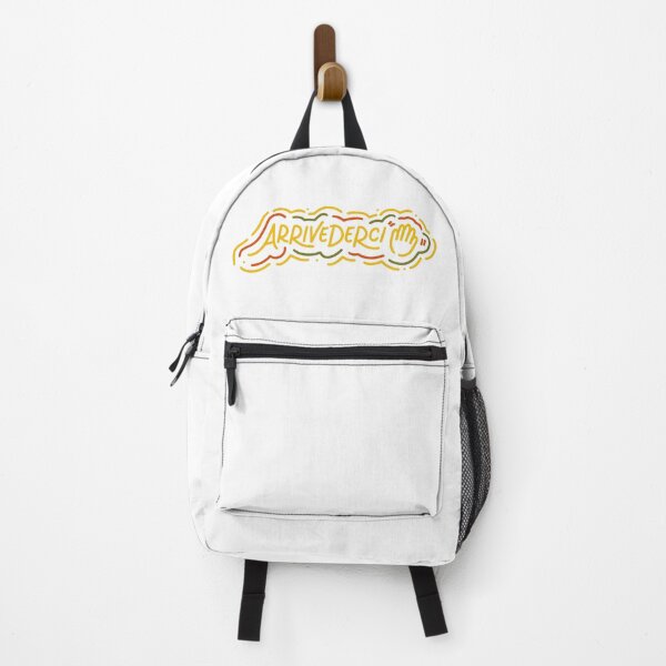 Item preview, Arrivederci Italian Goodbye Typography Design designed and sold by DailyDoodlesBySumbul.