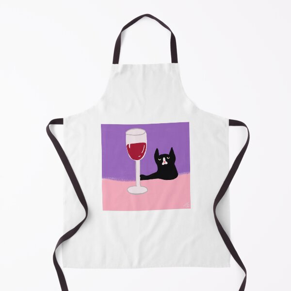 Item preview, Cat , wine , art designed and sold by Kasia1987t.