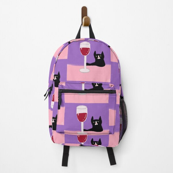 Item preview, Cat , wine , art designed and sold by Kasia1987t.