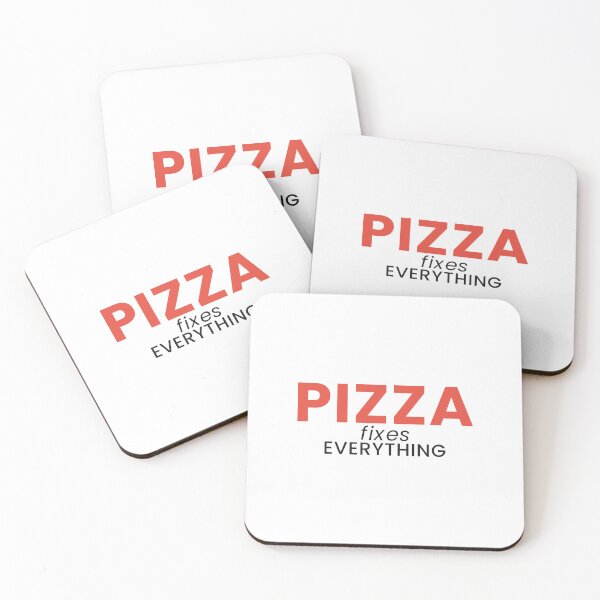 Item preview, Pizza Fixes Everything Funny Pizza Lover Tee designed and sold by 7Four1 Designs.