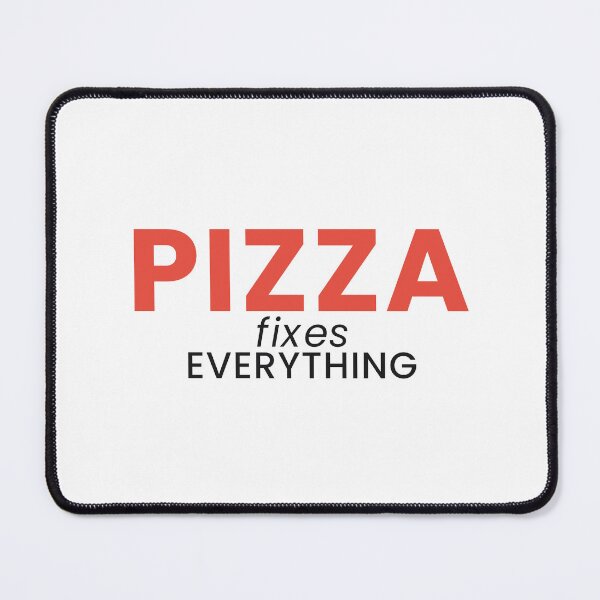 Item preview, Pizza Fixes Everything Funny Pizza Lover Tee designed and sold by 7Four1 Designs.