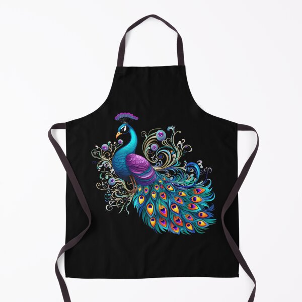 Item preview, Colorful cartoon peacock designed and sold by MyMerryMary.