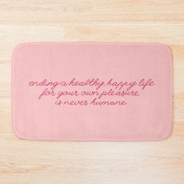 Item preview, Ending a healthy, happy life for your own pleasure is never humane. designed and sold by caramelrts.
