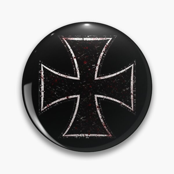 Item preview, Black Cross Pattée designed and sold by PrettyRottenCo.