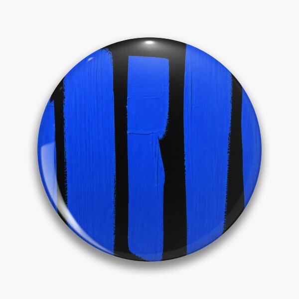 Item preview, Blue Pulse Abstract – Modern Graphic Brushstrokes on Black designed and sold by Giovanna2026.
