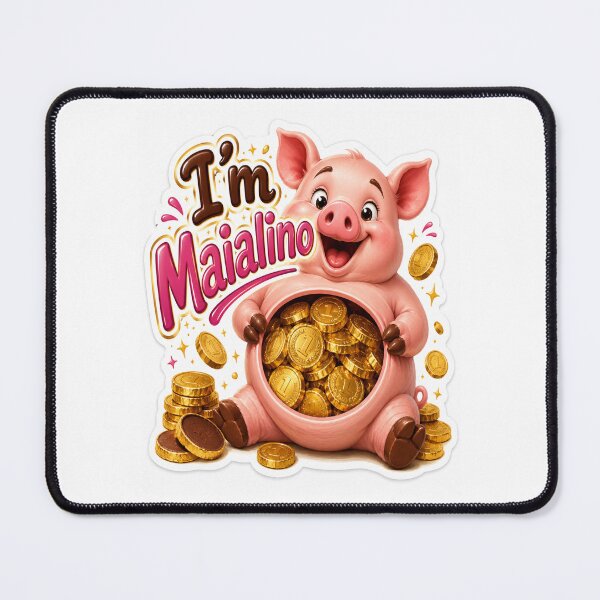 Item preview, I'm Maialino – Il Maialino della Fortuna designed and sold by RipantinaFantasy .