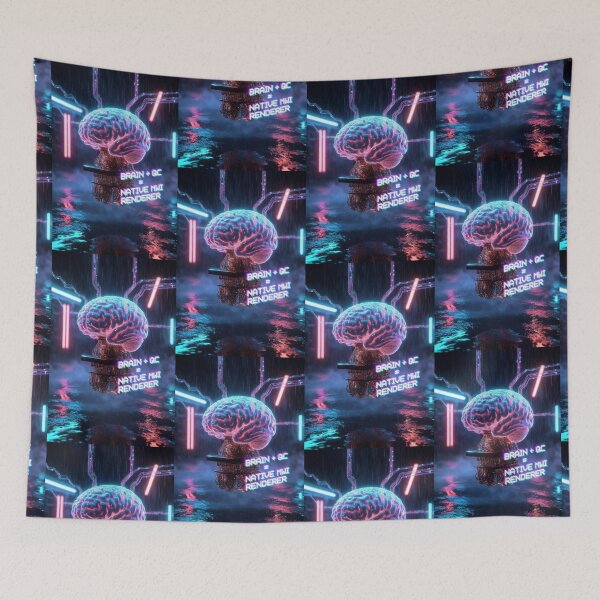 Item preview, quantum computer brain  designed and sold by Fractal_Psyience.