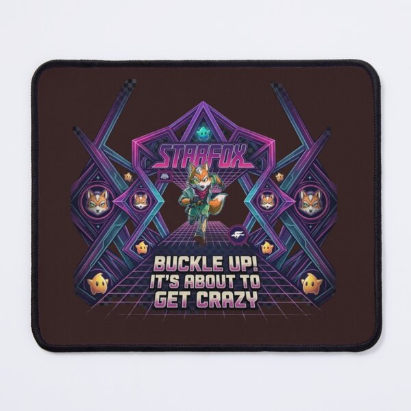 Item preview, Buckle Up! It's About To Get Crazy  Retro Grid Sci-Fi Pilot Poster designed and sold by Marketflowcreation .