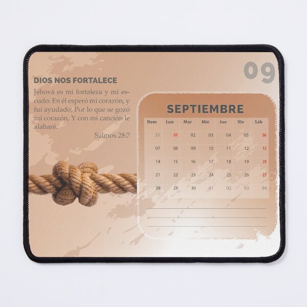 Item preview, 2025 calendar bible verse spanish designed and sold by vpalmyre.