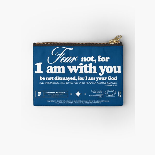 Item preview, Fear Not, For I Am With You – Isaiah 41:10 designed and sold by AliceAndCats.