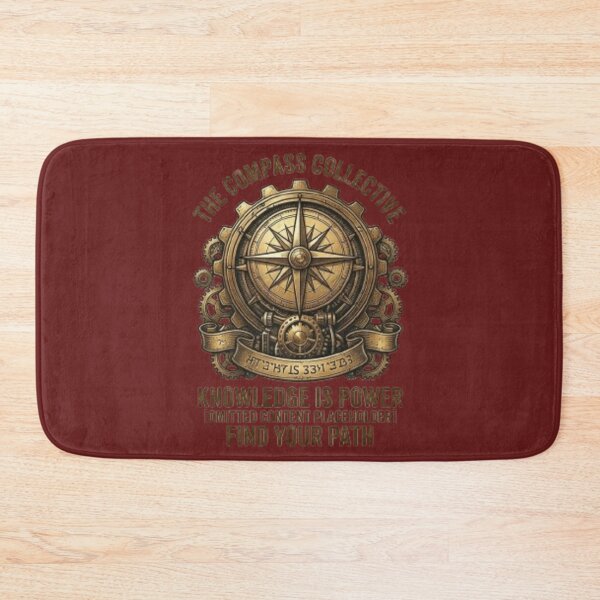 Item preview, The Compass Collective Knowledge Is Power Vintage Steampunk designed and sold by Dream Weave Studio.
