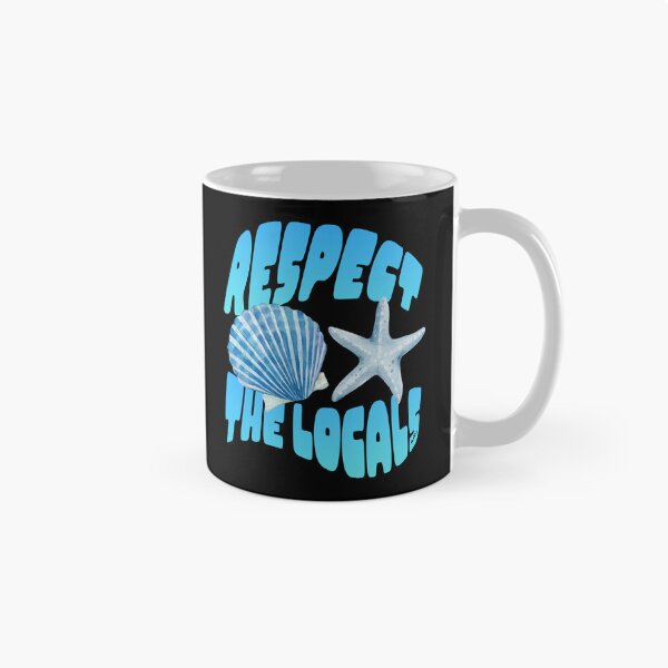 Item preview, Respect The Locals seashells designed and sold by ALL4LOVEstudio.