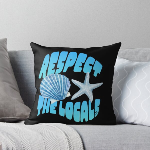 Item preview, Respect The Locals seashells designed and sold by ALL4LOVEstudio.