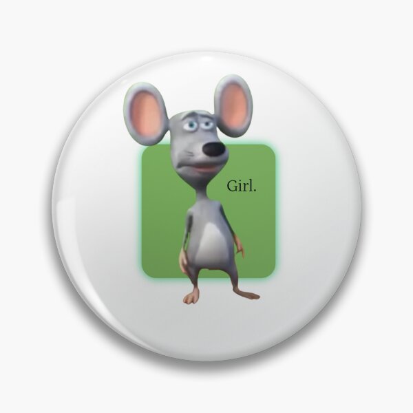 Item preview, Meme Rat “Girl.” designed and sold by PinkAlways0603.