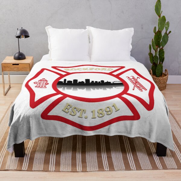 Item preview, Rockford Fire Department Maltese Cross (Design 1) designed and sold by BerlinerKatzen.