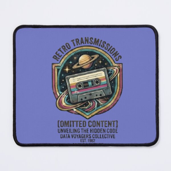 Item preview, Retro Transmissions Data Voyagers Analog Future Cassette Space designed and sold by Dream Weave Studio.