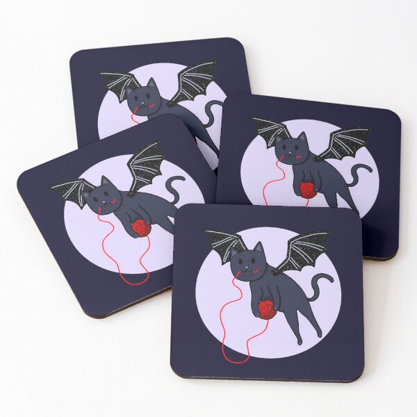 Item preview, Spooky Bat Cat Pastel designed and sold by Mozycatsh.