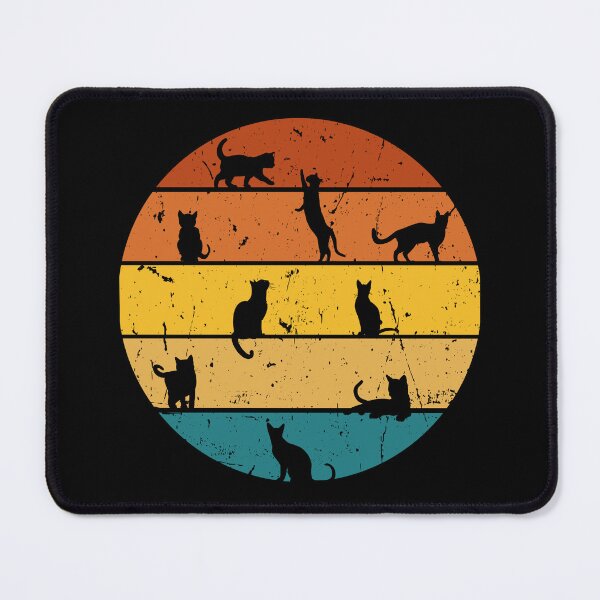 Item preview, Sunset with cats designed and sold by MyMerryMary.