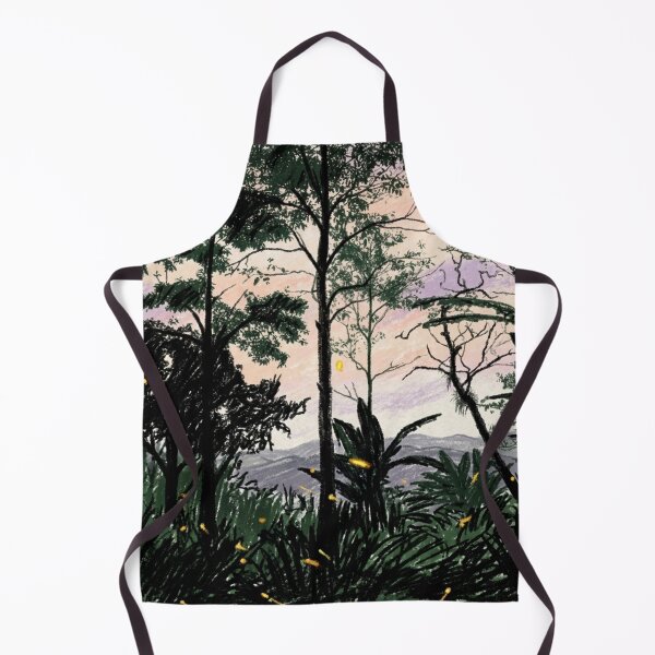 Item preview, Silhouette of trees at twilight designed and sold by CristianCEB.