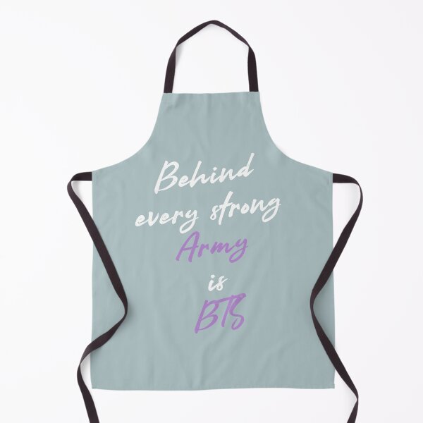 Item preview, Behind every strong army is BTS white designed and sold by Morcawork.