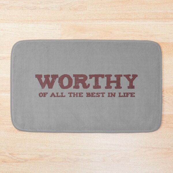 Item preview, Worthy of the Best - Text Only Version designed and sold by TheThankfulTyne.