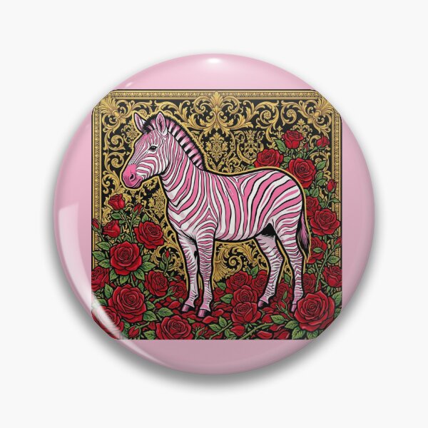 Item preview, Pink Zebra & Black & Gold Baroque designed and sold by DesignsByPrnces.