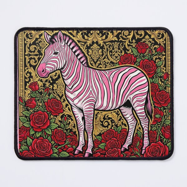 Item preview, Pink Zebra & Black & Gold Baroque designed and sold by DesignsByPrnces.