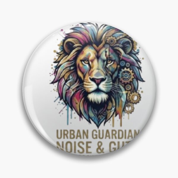 Item preview, Urban Guardian Colorful Lion Noise and Guts Crown of Chaos designed and sold by Dream Weave Studio.