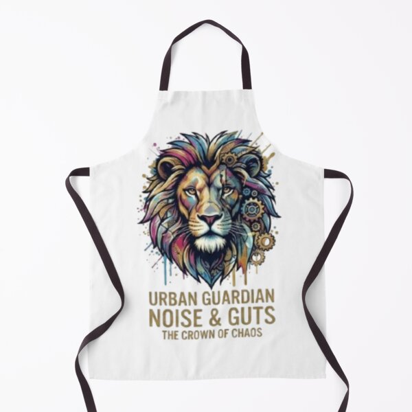 Item preview, Urban Guardian Colorful Lion Noise and Guts Crown of Chaos designed and sold by Dream Weave Studio.
